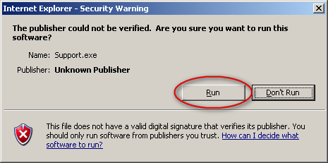 File Download - Security Warning